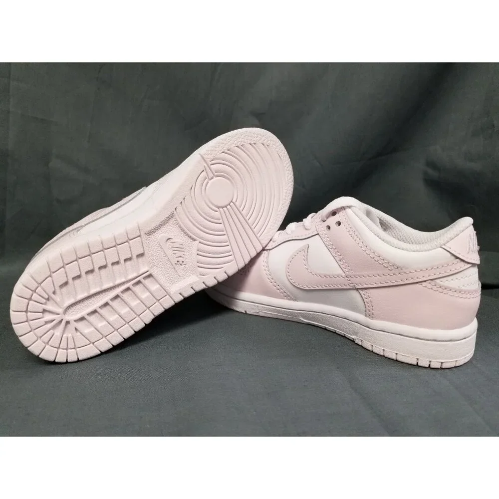 Nike Dunk Low White Light Violet (PS) Girls Size 11c NEW IN BOX! - Picture 2 of 13